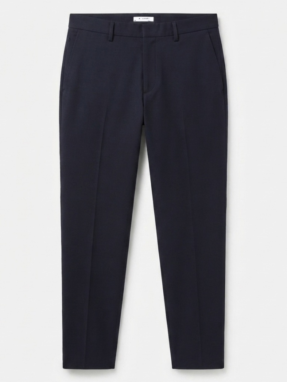 Banana Republic BR Standard Navy Ankle Zip Trousers 33S